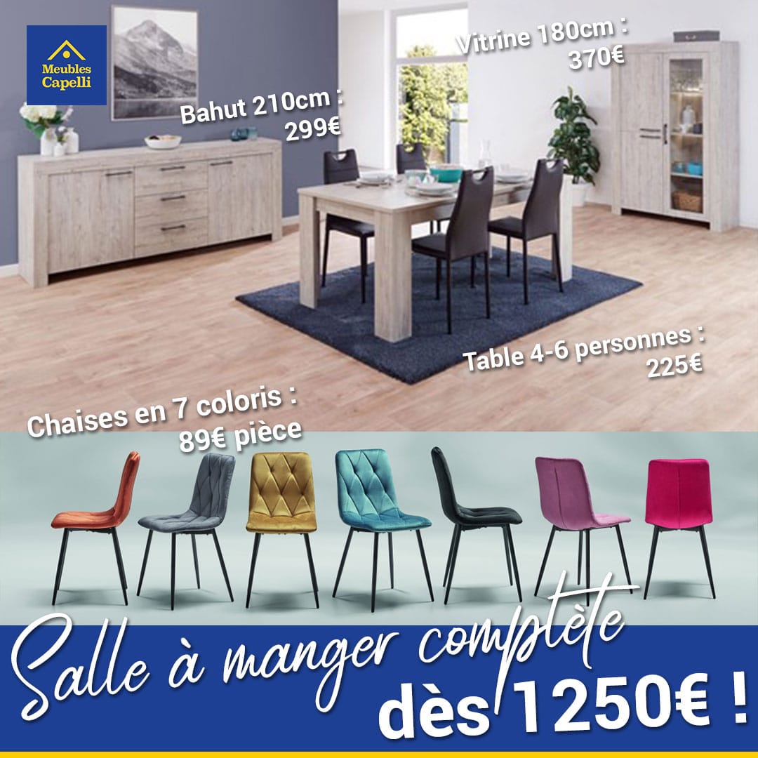 Notre ensemble de salle à manger et chaises à petit prix ! - Meubles