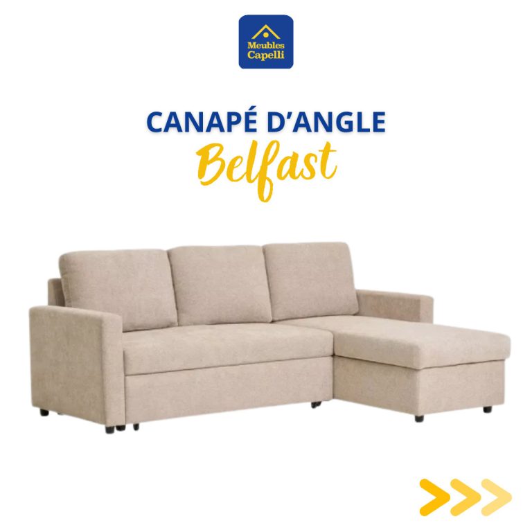 Canapé d'angle Belfast