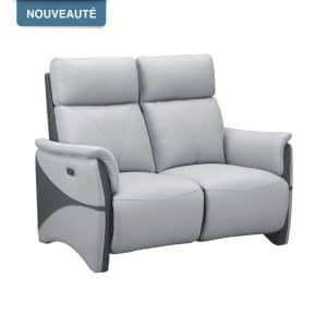 SYMBIOSE - Canapé 2 places relax électrique ou fixe