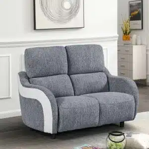 ELOWEN - Canapé 2 places relax électrique ou fixe