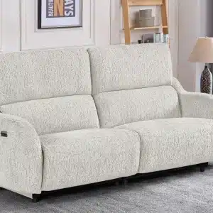 ELOWEN - Canapé 3 places relax électrique