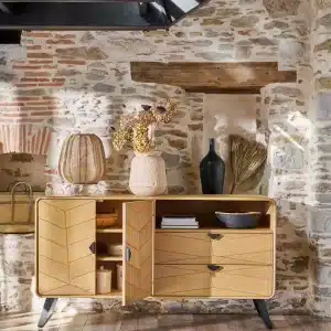 TOKYO - Enfilade 2 portes / 2 tiroirs